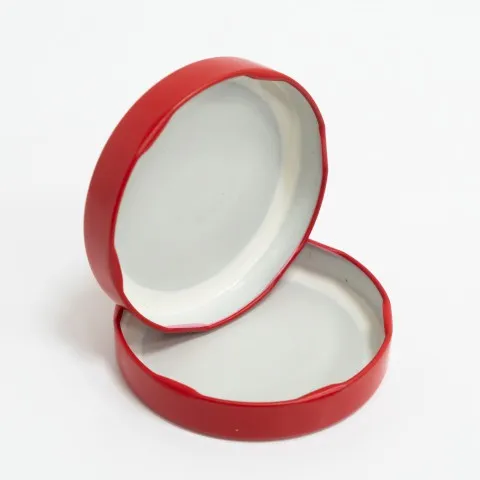 צבע מתכת מחורר מכסים צנצנת מייסון